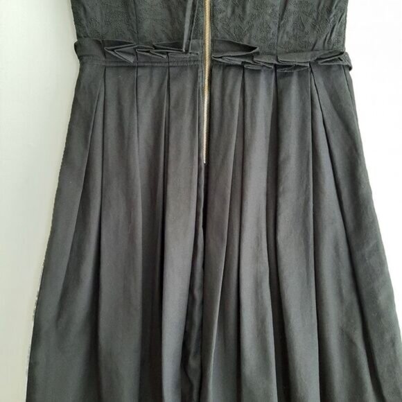 MARC by Marc Jacobs Sleeveless Knee Length Dress Black Lace Bodice Sz 4 - Picture 10 of 16